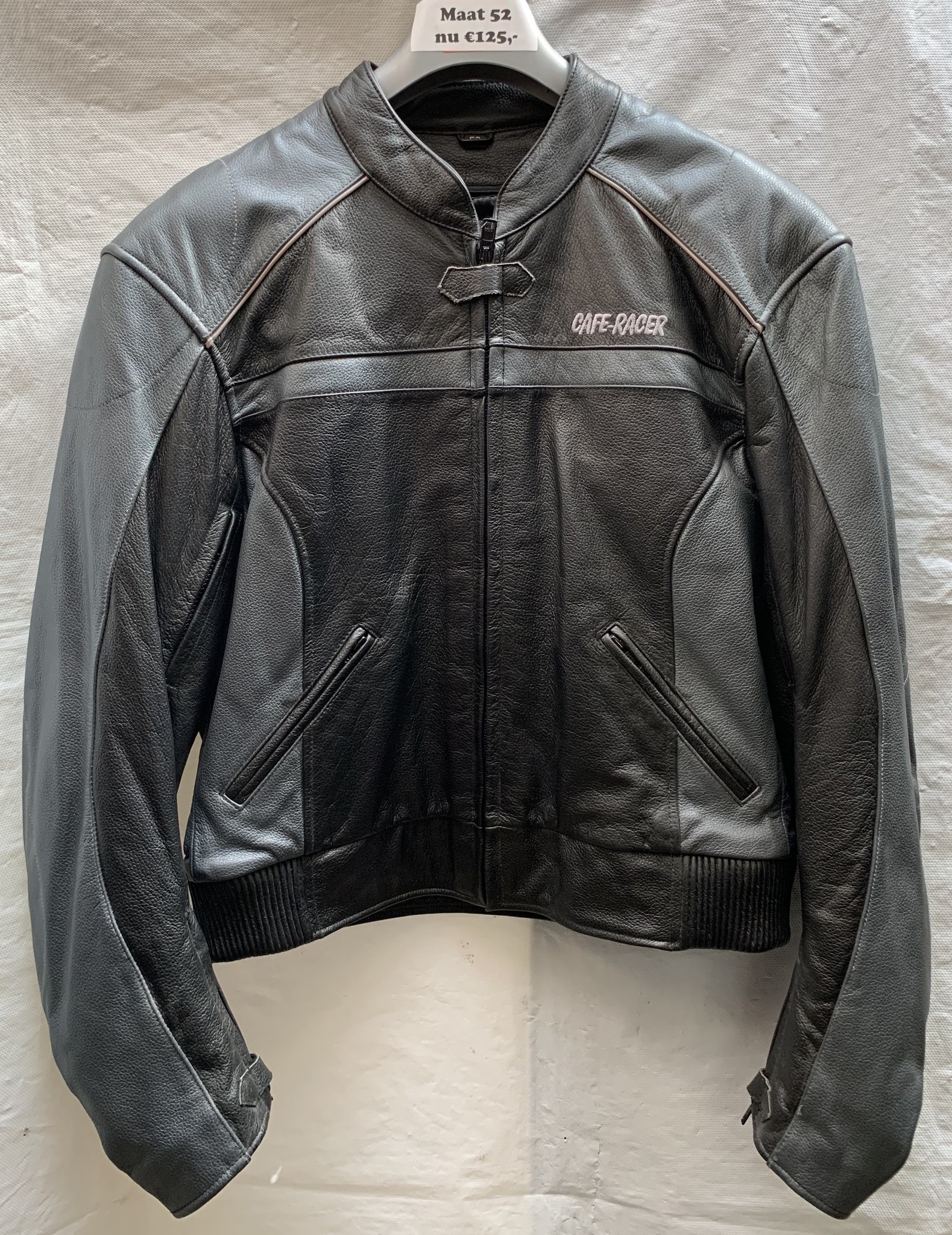 CafeRacer Nr.6  CafeRacer Leren Motorjas