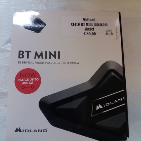 Midland Midland C1410 BT mini intercom singel