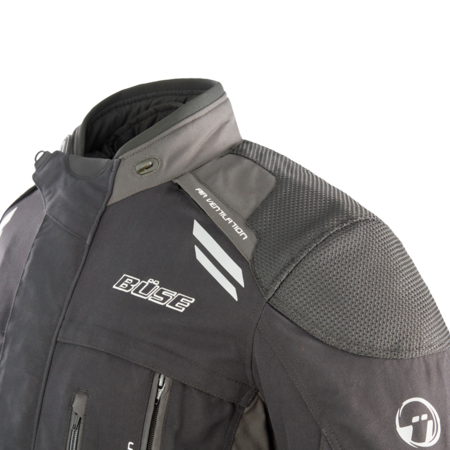 Büse Büse Highland Textieljas zwart/fluor geel