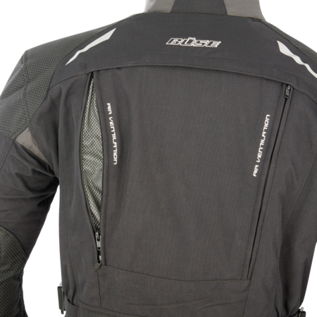 Büse Büse Highland Textieljas zwart/fluor geel