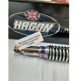 Hagon Kreidler 50cc 360 Hagoncustom shocks compleet RVS/Chroom