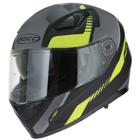 ROCC ROCC 450 Integraalhelm matt / neon geel