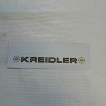 kreidler koplamp sticker goud