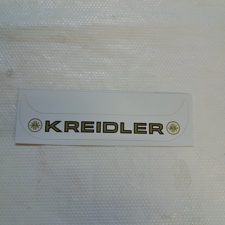 Kreidler kreidler koplamp sticker goud