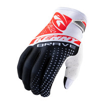 Kids Brave Gloves Black White Red 2022