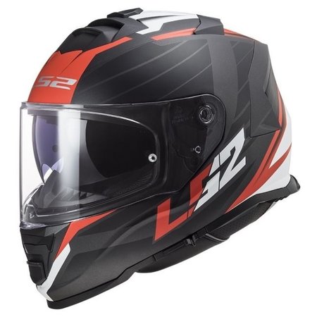 ls2 ls2 ff800 storm nerve zwart/rood maat XXL