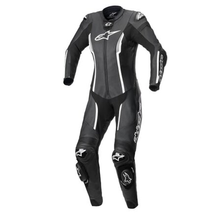 alpinestars Alpinestars leren one piece Dames  Missile v2 black/White