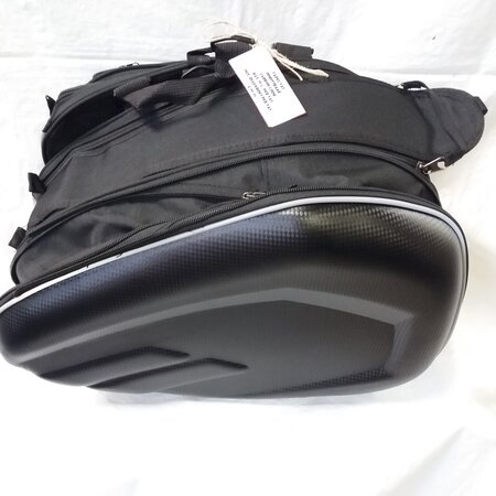 Motortassen met carbonlook opritsbaar 29L per tas