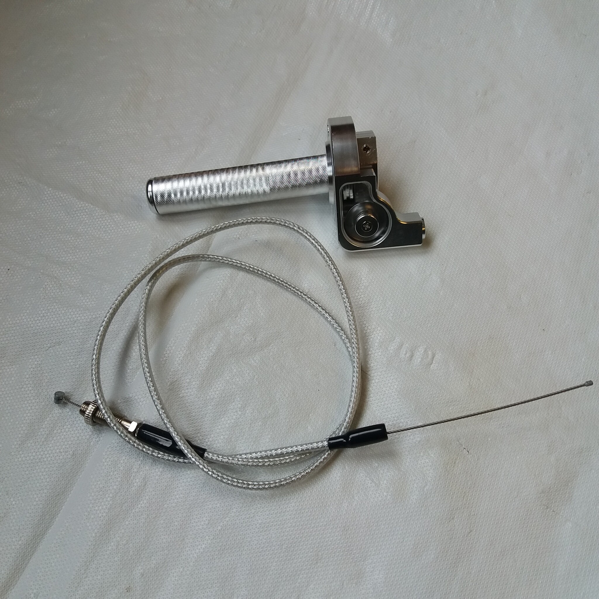 Universeel H-9347  Aluminium gashendel met kabel 120cm