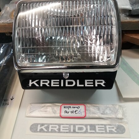 Kreidler Kreidler RMC-S /RS v.a. 1980  koplamp vierkant