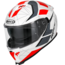 Rocc rocc intergraal helm model 390 wit/grijs/rood