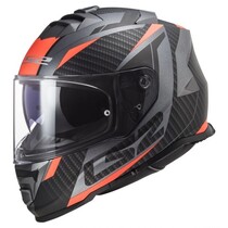 LS2 FF800 STORM 11 RACER mat orange/titanium