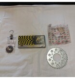 Honda Ketting en tandwiel set voor Honda VT600C 1988