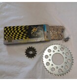 Honda Ketting en tandwiel set voor Honda VT600C 1988