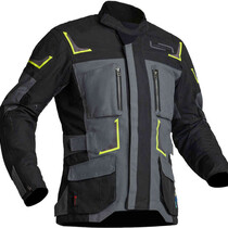 L-18  Textiele motorjas Lindstrands Myrvik yellow
