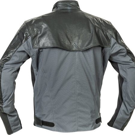 Halvarssons Textiele/leren motorjas Halvarssons Holmen balck grey maat 52