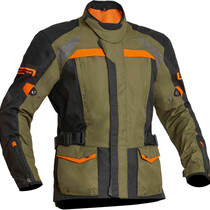 L-39 Textiele motorjas Lindstrans Transtrand groen/zwart maat 52