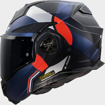 LS2 FF901 Systeemhelm X Ultra blauw/rood 22.06