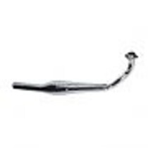 P-45590 Uitlaat Bullet race Evo-1 chroom  kreidler 6p