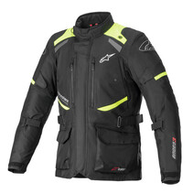 Alpinestars Jas Andes v3 Drystar Zwart/Geel fluo