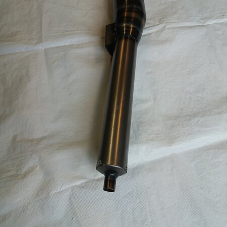 Rijon Rijon uitlaat blank 60/70cc