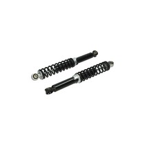 P-37676 Schokbrekerset DMP 340mm zwart past op camino, citta, puch maxi, tomos