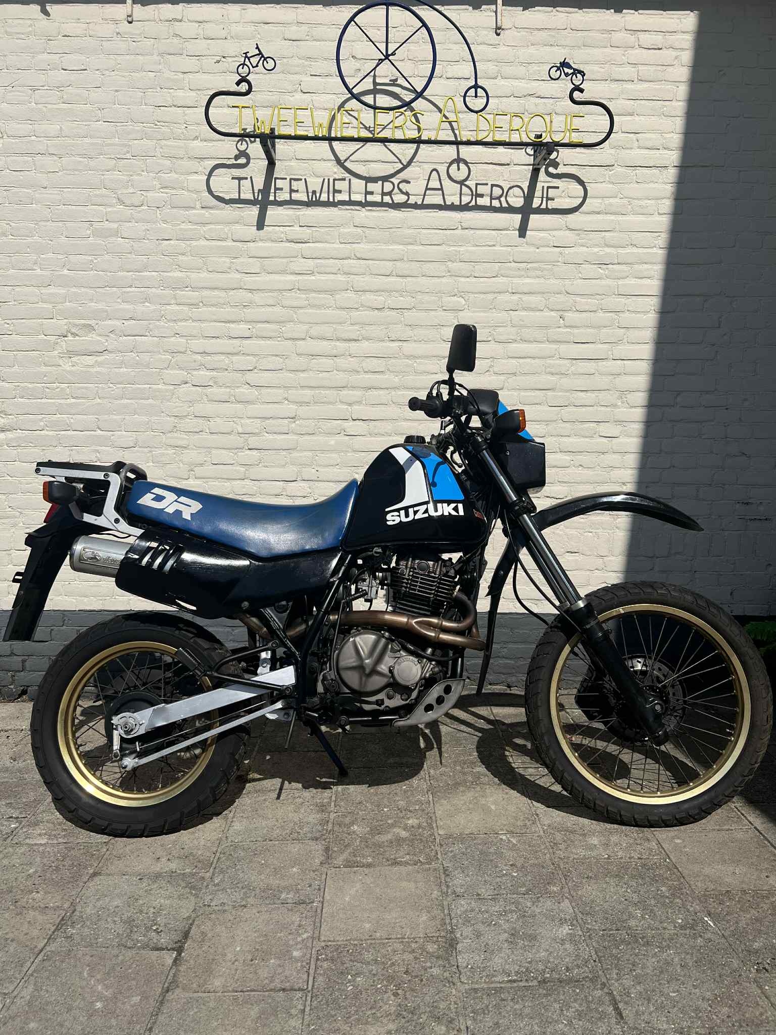 suzuki Suzuki DR600 S Motorfiets | 1989 | 30.947 KM | blauw/zwart