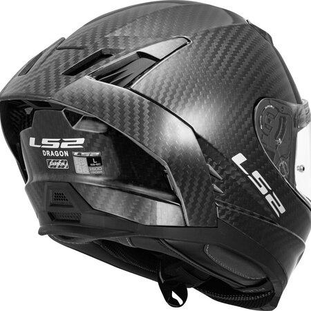 LS2 LS2 FF807 Dragon Carbon maat XL
