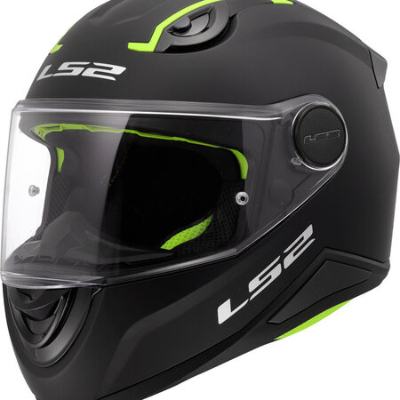 LS2 LS2 FF812 Kid Solid  mat zwart maat S