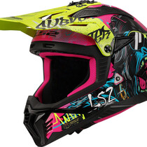 LS2 MX708 Fast II Gorilla Motorcross Helm maat S en L