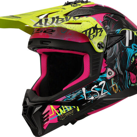 ls2 LS2 MX708 Fast II Gorilla Motorcross Helm