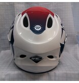 kenny kenny kinder cross helm wit/rood