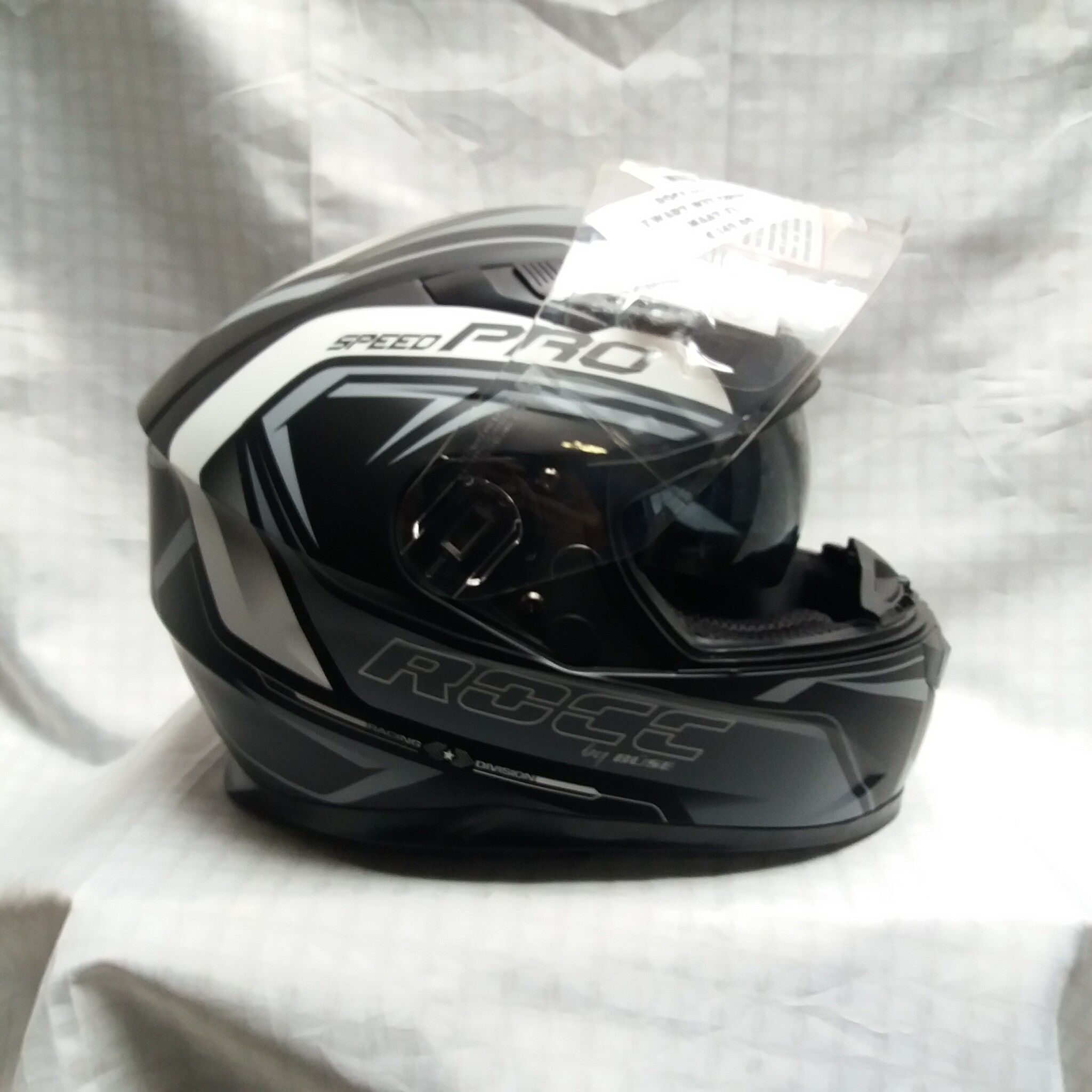 rocc rocc 451 mat zwart wit grijs maat XL