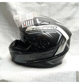 rocc rocc 451 mat zwart wit grijs maat XL