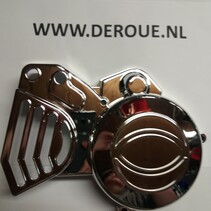 P-65109  Vliegwieldeksel Senda chroom