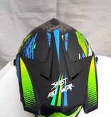 ali Kinder croshelm zwart /neon maat m excl. cros bril