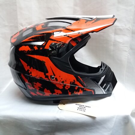 ali kindercroshelm rood