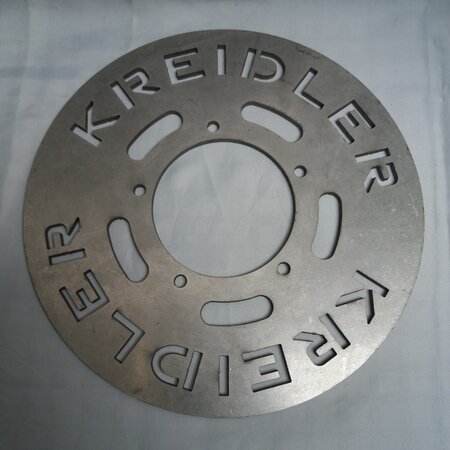 Kreidler Kreidler remschijf met het woord (KREIDLER) er in