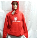 ap Kreidler hoody van sweatstof rood of blauw