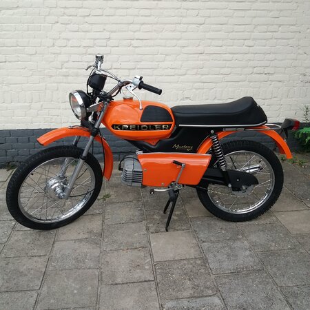 Kreidler Kreidler Mustang met bromfiets kenteken 1975