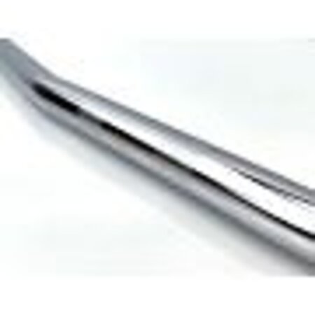 Merkloos Stuur model pijp recht chroom