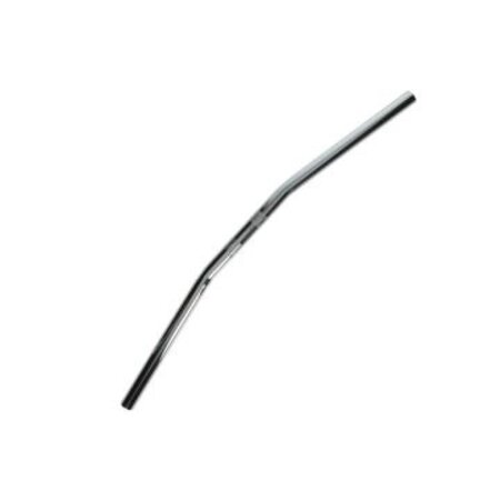 Merkloos Stuur model pijp recht chroom