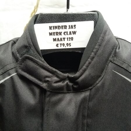claw Kinder jas merk claw maat 128 wind + waterdicht