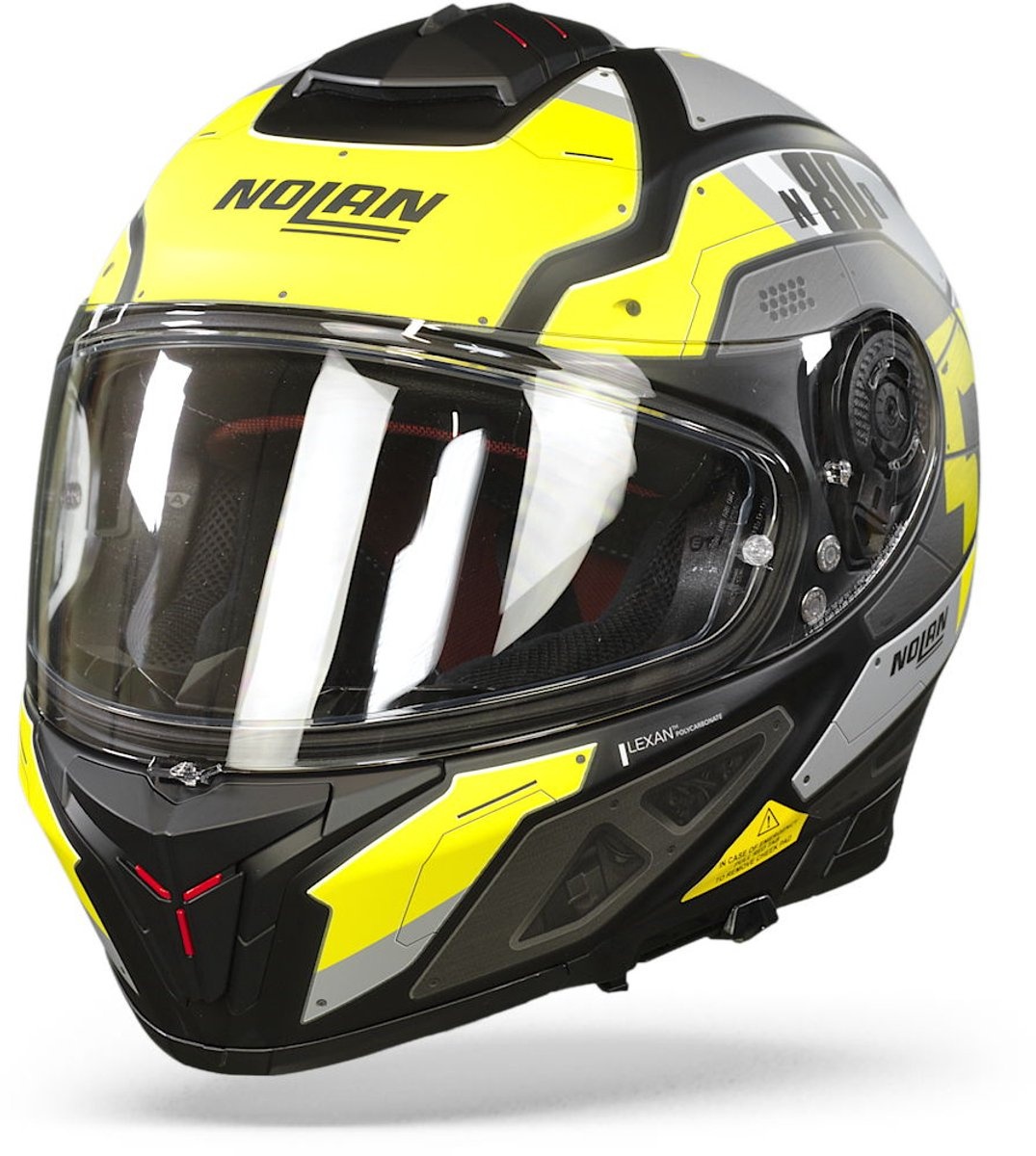 nolan Nolan N80-8 starschream flat black/yellow