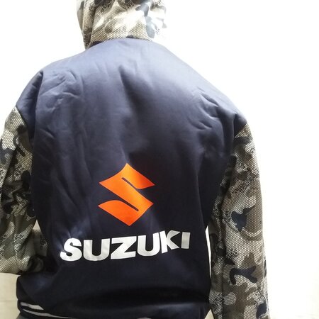 onbekend Suzuki Hoody  met Rits en Bont