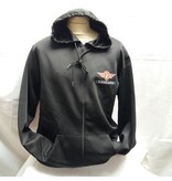 Zündapp Zundapp vest zwart met capuchon