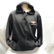 Zundapp vest zwart met capuchon