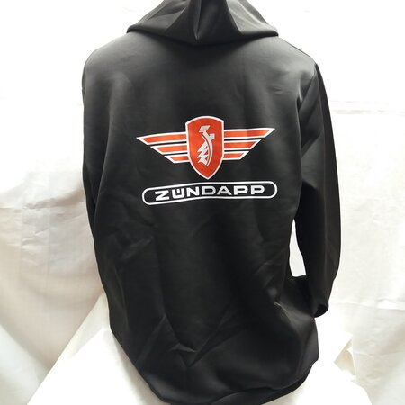 Zündapp Zundapp vest zwart met capuchon