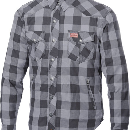 Buse Buse Fairbanks motorhemd grijs