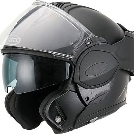 rocc ROCC 910 Systeemhelm mat-zwart